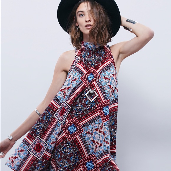 Free People Dresses & Skirts - Intimately Free People Beaux Slip Berry Blue 🍓